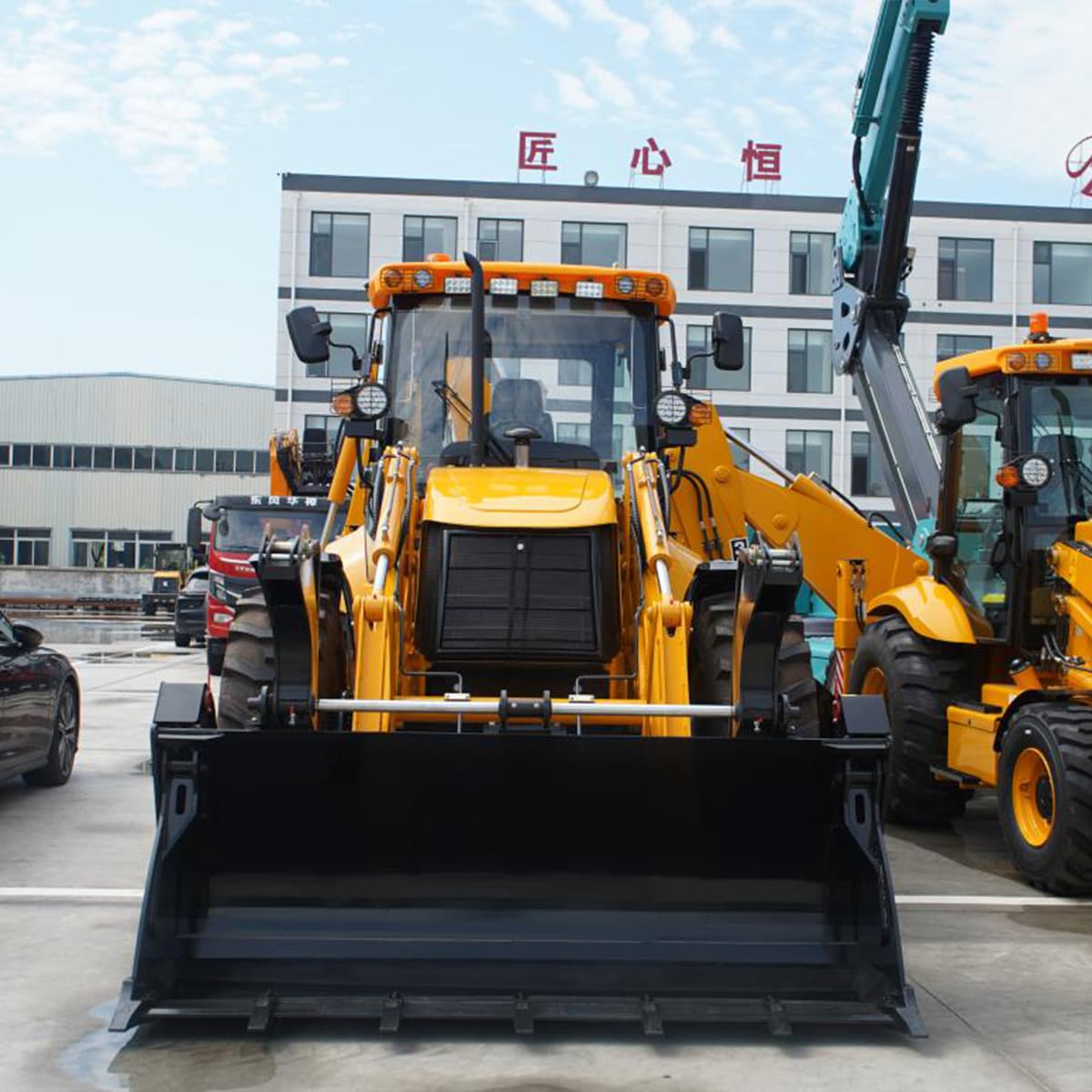 Wheeled Backhoe Loader