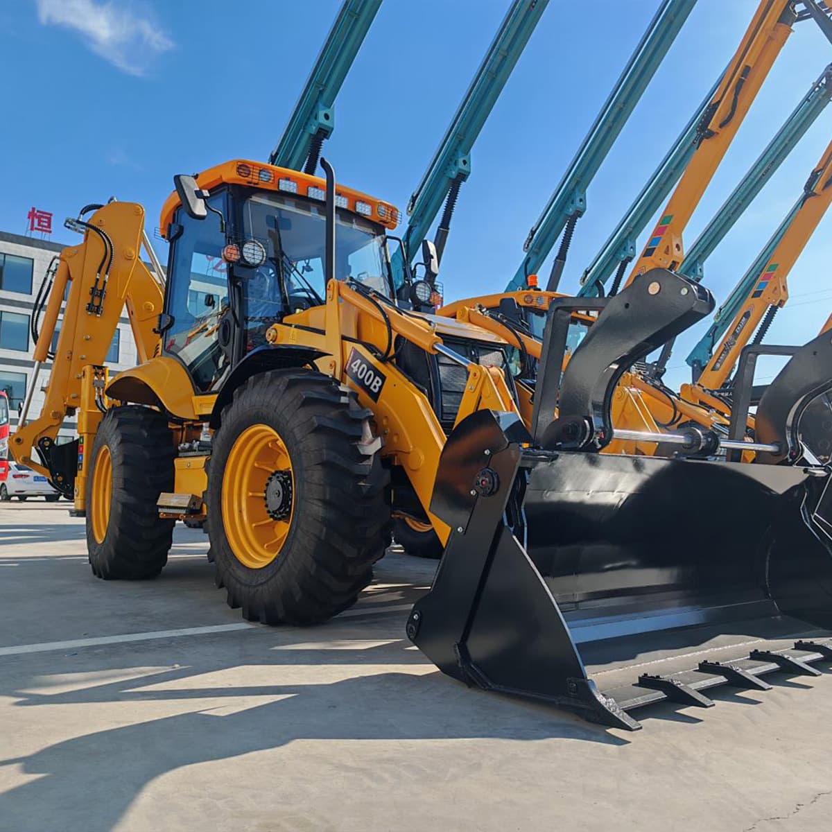 Wheeled Backhoe Loader